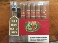 Romeo y Julieta Reserve Real Toro 5pk with Torch Lighter